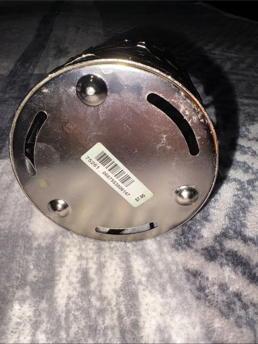 💰Bath & Body Works Silver Leaf Cutout Candle Sleeve